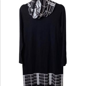 NWT Reference point plaid tunic sweater dress